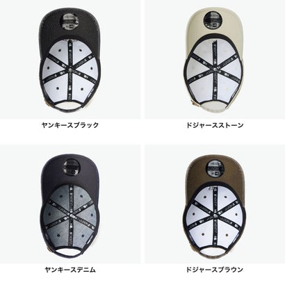 正規取扱店 キャップ 帽子 メンズ レディース ブランド おしゃれ かわいい シンプル LA NY MLB 球団 ロゴ ラインストーン 野球帽 9TWENTY Rhinestone （ヤンキースデニム）｜詳細画像