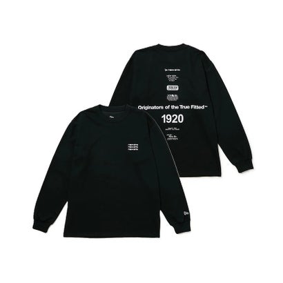 ニューエラ/LS PF TEE LOGO BLK （ブラック）｜詳細画像