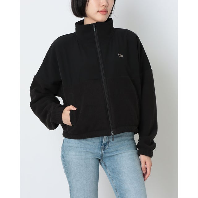 フリースジャケット WPA NYLON FLEECE FZ JKT BLK （ブラック）