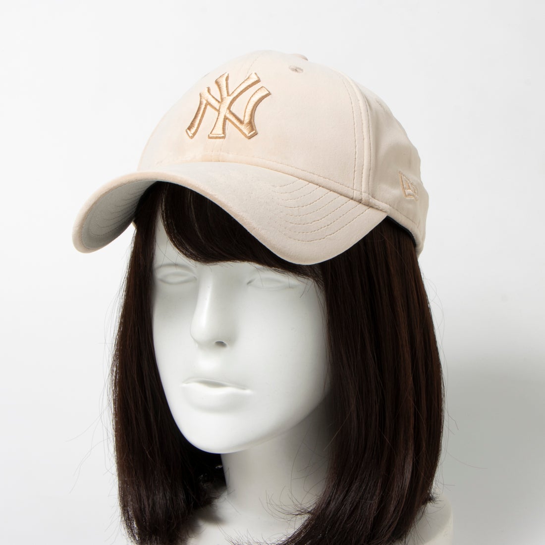 ニューエラ NEW ERA ニューエラ Newera ナインフォーティー 940 キャップ レディース ウーマン 帽子 ヤンキース LA ドジャース  女性 刺繍ロゴ NEWERA 9FORTY LEAGUE CAP （ブラックxブラック）