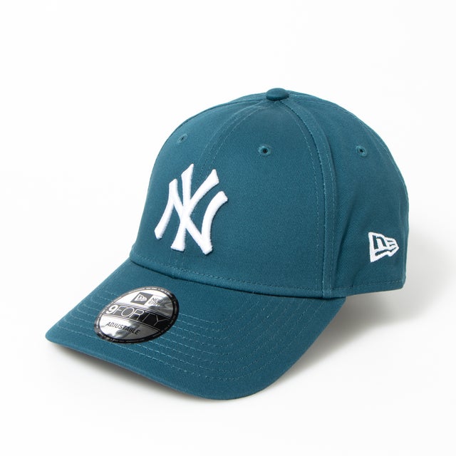 
                    Newera キャップ ナインフォーティ ヤンキース ドジャース 野球 940 ベースボールキャップ 野球帽 帽子 ハット NEWERA 9FORTY LEAGUE BASIC CAP （NYペトロールブルー）
