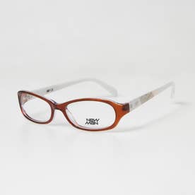 メガネ 眼鏡 アイウェア レディース メンズ （レッド/ホワイト）