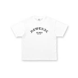NEWTRAL 半袖 Tシャツ メンズ ロゴ オールドイングリッシュ （WHT）