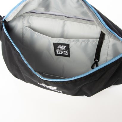 ニューバランス New Balance Body Bag 抗菌ポケット装備モデル （クロ/パープル）｜詳細画像