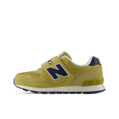 ニューバランス New Balance スニーカー キッズ 子供靴 P313 PO313 new balance 313 HOOK AND LOOP ベルクロ C-CAP （イエロー）｜詳細画像