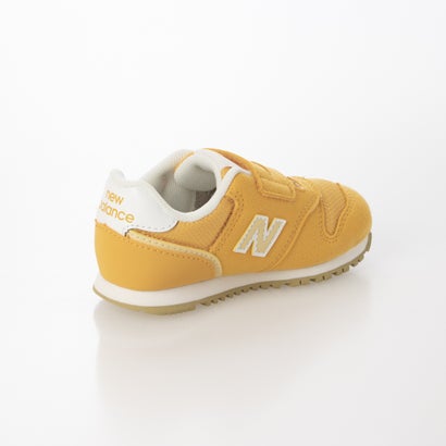 スニーカー キッズ 子供靴 I373 new balance 373 HOOK AND LOOP ベルクロ 足育 （イエロー）｜詳細画像