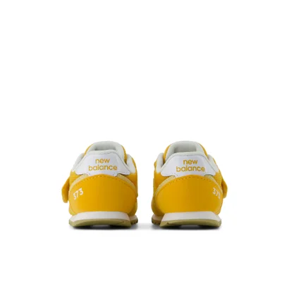 ニューバランス New Balance スニーカー キッズ 子供靴 I373 new balance 373 HOOK AND LOOP ベルクロ 足育 （イエロー）｜詳細画像