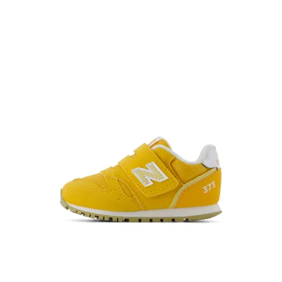 ニューバランス New Balance スニーカー キッズ 子供靴 I373 new balance 373 HOOK AND LOOP ベルクロ 足育 （イエロー）｜詳細画像