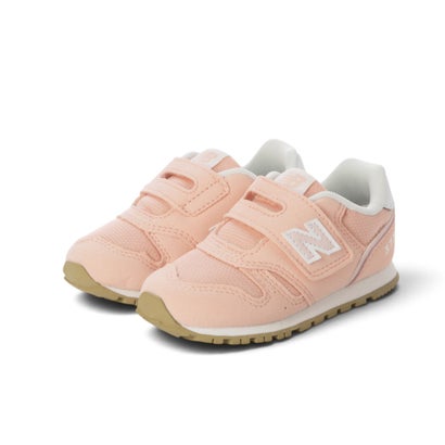 スニーカー キッズ 子供靴 I373 new balance 373 HOOK AND LOOP ベルクロ 足育 （ピンク）｜詳細画像