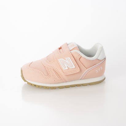 スニーカー キッズ 子供靴 I373 new balance 373 HOOK AND LOOP ベルクロ 足育 （ピンク）｜詳細画像