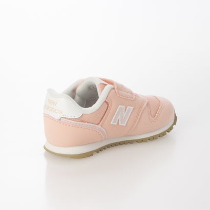 スニーカー キッズ 子供靴 I373 new balance 373 HOOK AND LOOP ベルクロ 足育 （ピンク）｜詳細画像