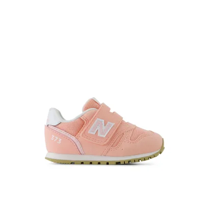 ニューバランス New Balance スニーカー キッズ 子供靴 I373 new balance 373 HOOK AND LOOP ベルクロ 足育 （ピンク）｜詳細画像