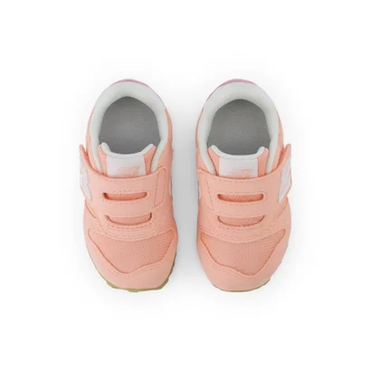 ニューバランス New Balance スニーカー キッズ 子供靴 I373 new balance 373 HOOK AND LOOP ベルクロ 足育 （ピンク）｜詳細画像