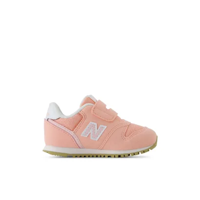 ニューバランス New Balance スニーカー キッズ 子供靴 I373 new balance 373 HOOK AND LOOP ベルクロ 足育 （ピンク）｜詳細画像
