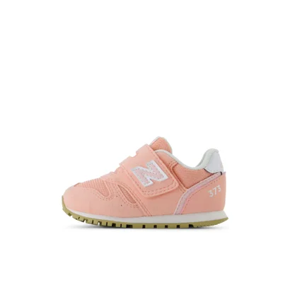 ニューバランス New Balance スニーカー キッズ 子供靴 I373 new balance 373 HOOK AND LOOP ベルクロ 足育 （ピンク）｜詳細画像
