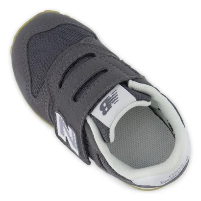 ニューバランス New Balance スニーカー キッズ 子供靴 I373 new balance 373 HOOK AND LOOP ベルクロ 足育 （グレー）｜詳細画像