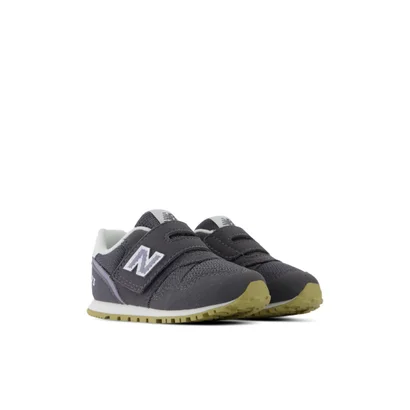 ニューバランス New Balance スニーカー キッズ 子供靴 I373 new balance 373 HOOK AND LOOP ベルクロ 足育 （グレー）｜詳細画像