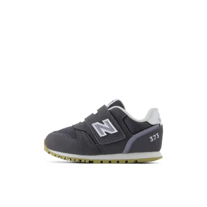 ニューバランス New Balance スニーカー キッズ 子供靴 I373 new balance 373 HOOK AND LOOP ベルクロ 足育 （グレー）｜詳細画像