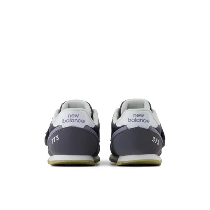ニューバランス New Balance スニーカー キッズ 子供靴 I373 new balance 373 HOOK AND LOOP ベルクロ 足育 （グレー）｜詳細画像