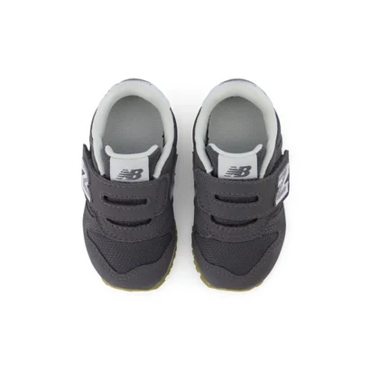 ニューバランス New Balance スニーカー キッズ 子供靴 I373 new balance 373 HOOK AND LOOP ベルクロ 足育 （グレー）｜詳細画像