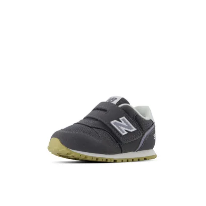 ニューバランス New Balance スニーカー キッズ 子供靴 I373 new balance 373 HOOK AND LOOP ベルクロ 足育 （グレー）｜詳細画像