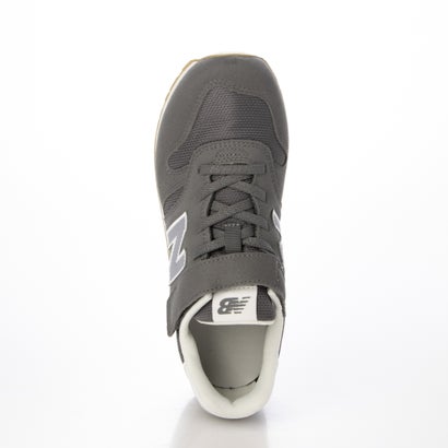 スニーカー キッズ 子供靴 Y373 new balance 373 BUNGEE WITH TOP STRAP スポーティ ベルクロ ゴム紐 WIDTH:M （グレー）｜詳細画像