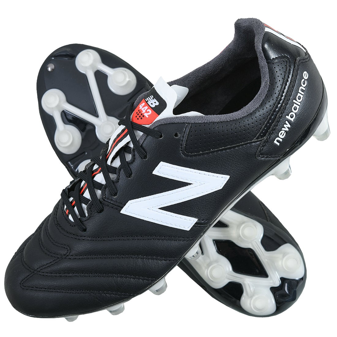 New Balance ニューバランス 442 PRO HG ウィズ：2E(ブラック×ホワイト