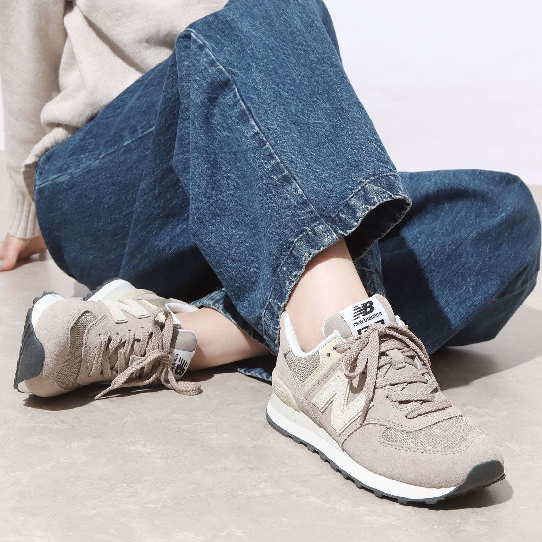 ニューバランス New Balance NB U574 （SF2（LIGHT BLUE）） -靴 