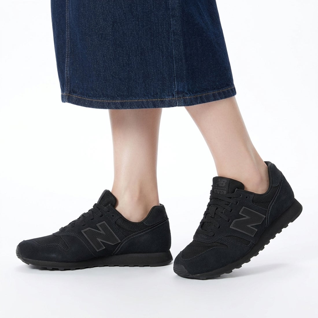 ニューバランス New Balance レディース スニーカー ML373 (ブラック