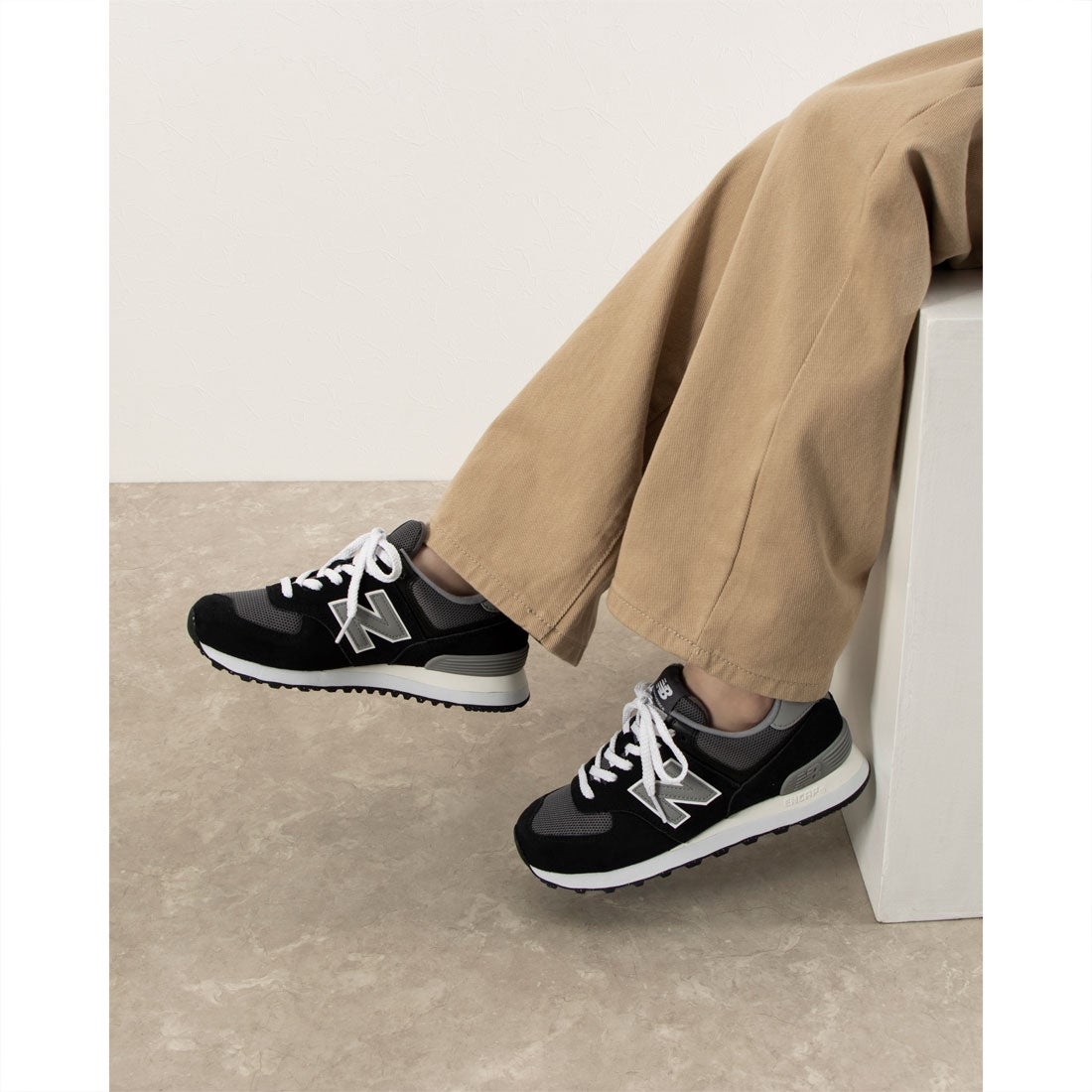 ニューバランス New Balance レディース スニーカー U574 (グレー