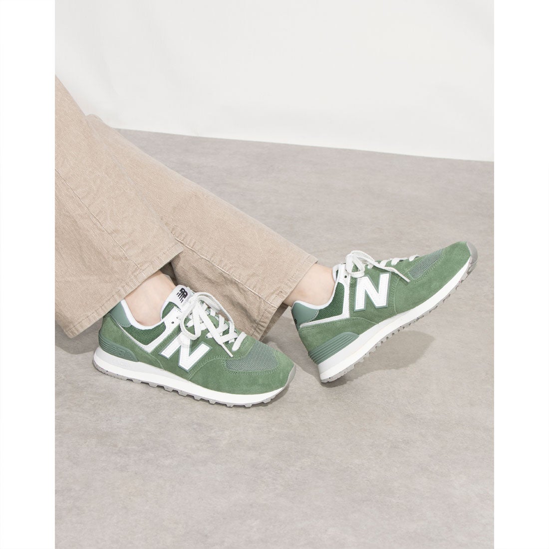 ニューバランス New Balance レディース スニーカー U574 (レッド