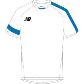 ゲームシャツ ジュニア(ホワイト×ブルー)