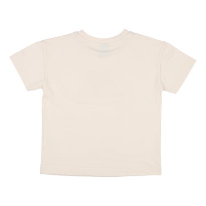 ニューバランス New Balance キッズ 子供 Tシャツ 吸水速乾 Stacked logo ショートスリーブTシャツ ABT45065 （ベージュ）｜詳細画像