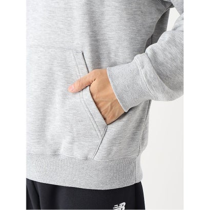 Sport Essentials Stacked Logo スウェットフーディ （GRAY）｜詳細画像