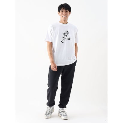 ニューバランス/メンズ/大谷翔平オールウェイズオンロゴ半袖Tシャツ （WHITE）｜詳細画像