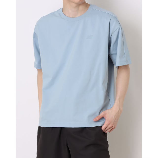 メンズ 半袖Tシャツ ファンクションクループルオーバー_ MT61D7M0 （ライトアークティックグレー）