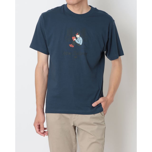 メンズ 半袖Tシャツ Reading In Park T_ Mens MT62K12O （NBネイビー）