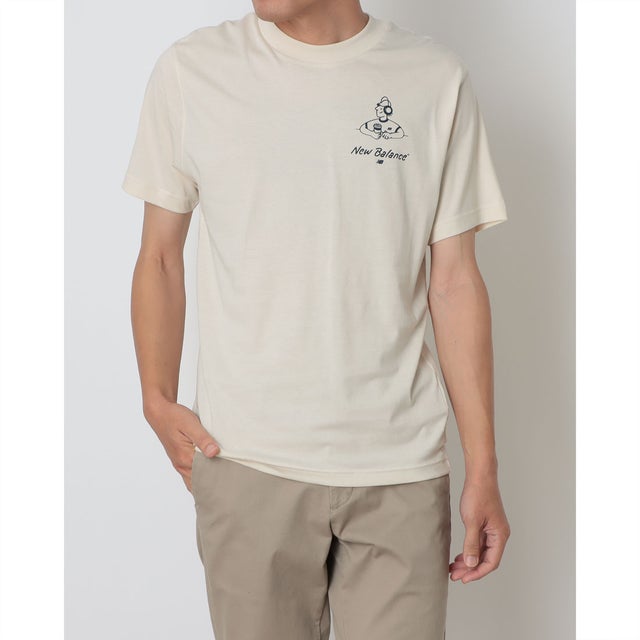 メンズ 半袖Tシャツ Alone Time T-Shirt_ Mens MT6273P4 （リネン）