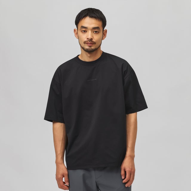 メンズ 半袖Tシャツ ファンクションショートスリーブTシャツ_ MT62I452 （ブラック）