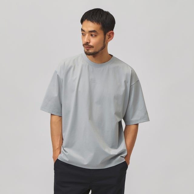 メンズ 半袖Tシャツ ファンクションショートスリーブTシャツ_ MT62I452 （レインクラウド）