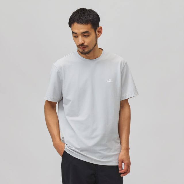 メンズ 半袖Tシャツ ショートスリーブクールTシャツ_シューパッチ MT62H959 （グレーマター）