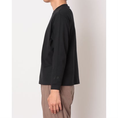 メンズ 長袖Tシャツ リラックスロングスリーブTシャツ_シューパッチ MT62W1C6 （ブラック）｜詳細画像