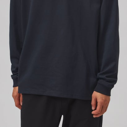 メンズ 長袖Tシャツ リラックスロングスリーブTシャツ_シューパッチ MT62W1C6 （エクリプス）｜詳細画像