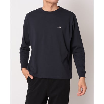 メンズ 長袖Tシャツ リラックスロングスリーブTシャツ_シューパッチ MT62W1C6 （エクリプス）｜詳細画像