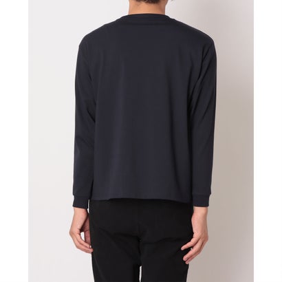 メンズ 長袖Tシャツ リラックスロングスリーブTシャツ_シューパッチ MT62W1C6 （エクリプス）｜詳細画像
