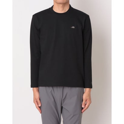 メンズ 長袖Tシャツ シューパッチロングスリーブTシャツ_ MT62Q6SB （ブラック）｜詳細画像