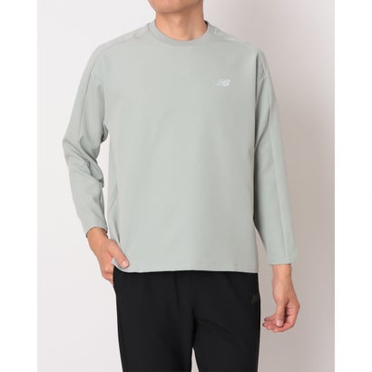 メンズ 長袖機能Tシャツ ウーブンロングスリーブTシャツ_ MT62N91G （LONE STAR GREY）｜詳細画像