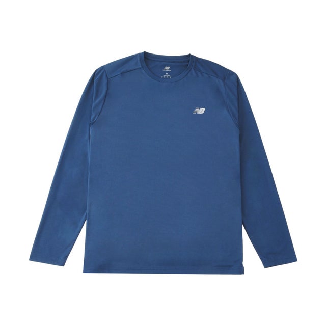 スポーツエッセンシャルズ ロングスリーブTシャツ Sport Essentials メンズ 長袖 トップス 吸汗速乾性 （NNY NBネイビー）