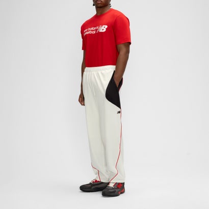 バスケットボールカラーブロックウーブンパンツ（Basketball Color Block Woven Pants） （WHITE）｜詳細画像