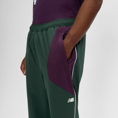 バスケットボールカラーブロックウーブンパンツ（Basketball Color Block Woven Pants） （GREEN）｜詳細画像